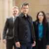 The Rookie S08 Promo Nathan FIllion Black Cotton Jacket