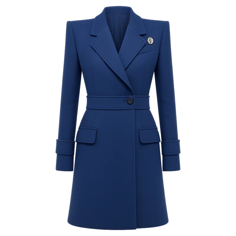 The Royal Kate Middleton Blue Coat