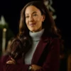 The Snow Must Go On Heather Hemmens Lily-Anne Maroon Coat