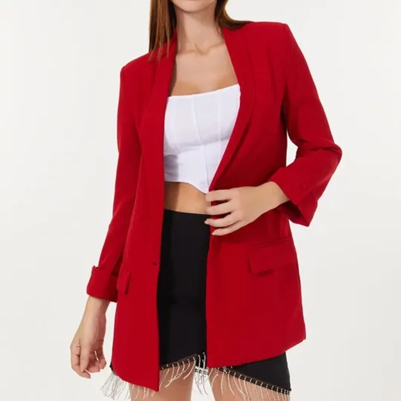 Thereâ€™s No Place Like Christmas 2025 Cindy Busby Grace Red Blazer