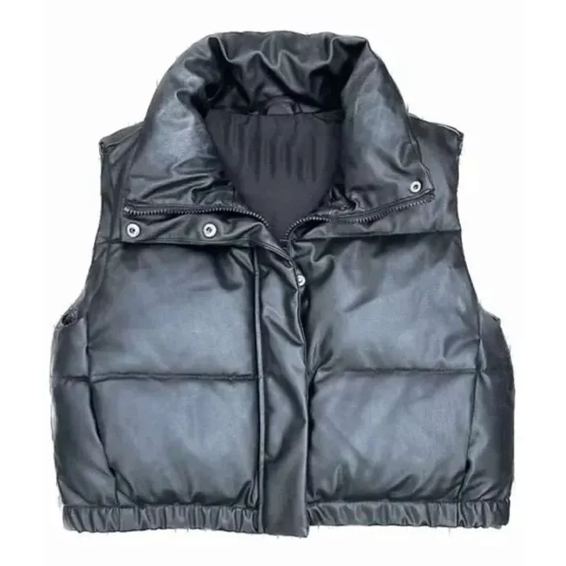 Tiffany Haddish Goes Off Cropped Leather Vest