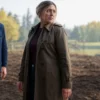 Tracker S03 Detective Willa Simms Grey Coat