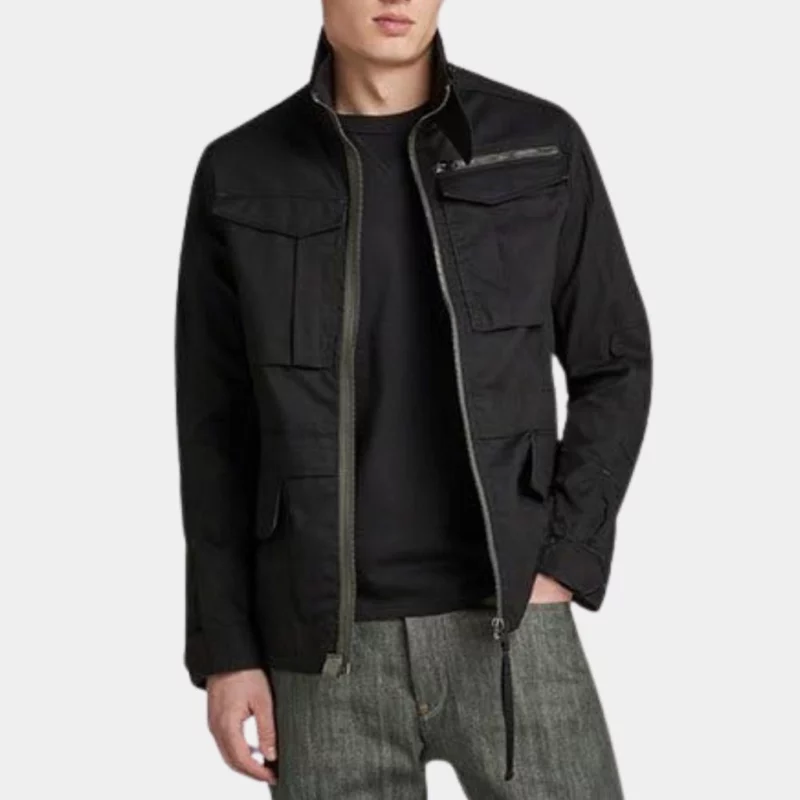 Tracker S03 Jensen Ackles Russell Shaw Black Jacket