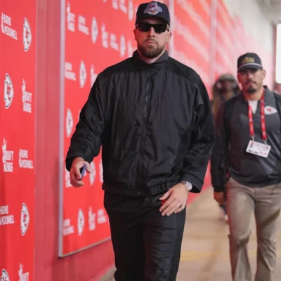 Travis Kelce Black Flight Tracksuit