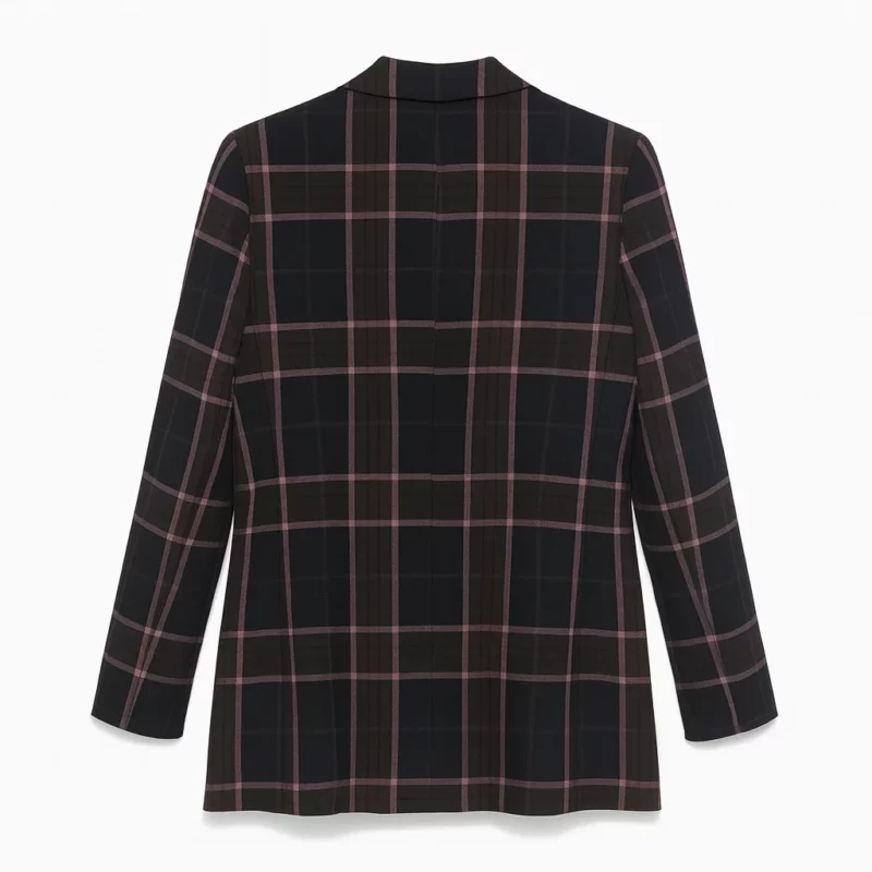 Watson S02 Eve Harlow Ingrid Derian Checkered Blazer