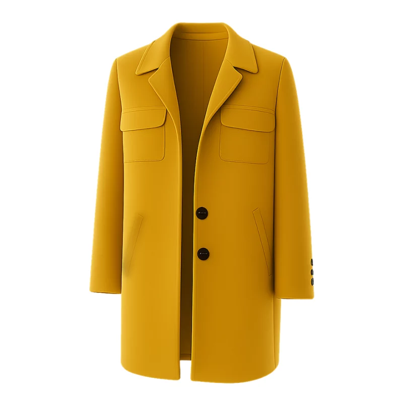 We Met in December 2025 Isabelle Boulton Beth Orange Coat