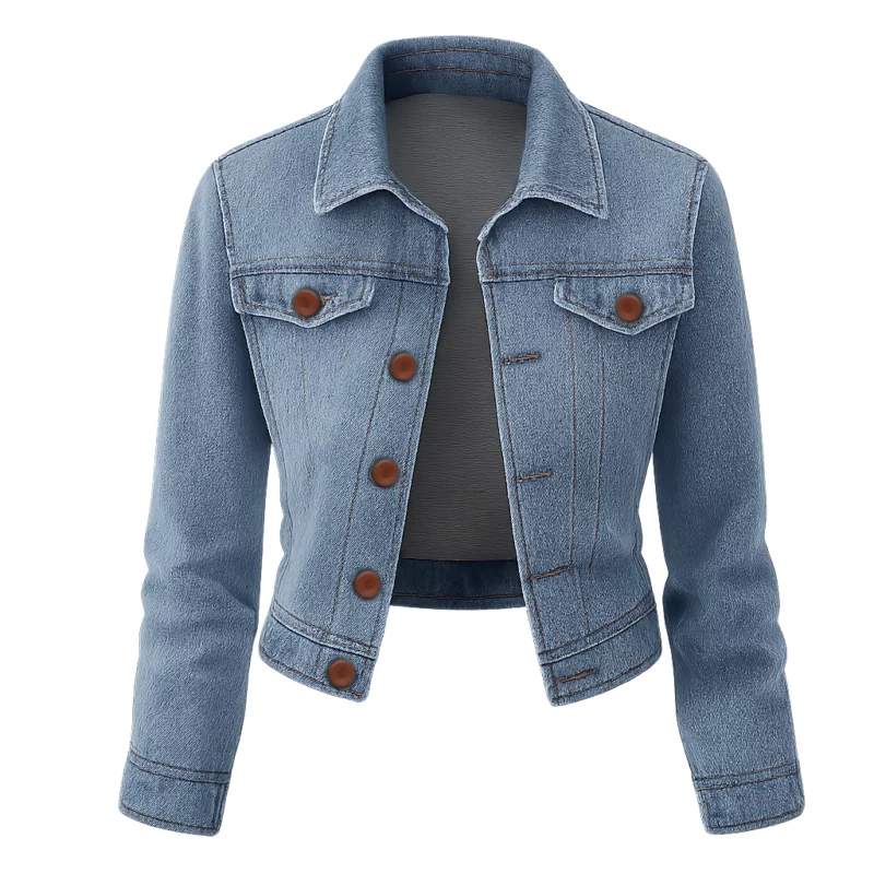 Wear Whatever The F You Want S01 Stacy London Blue Denim Jacket