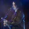 White Thanksgiving Day Show Black Leather Jacket