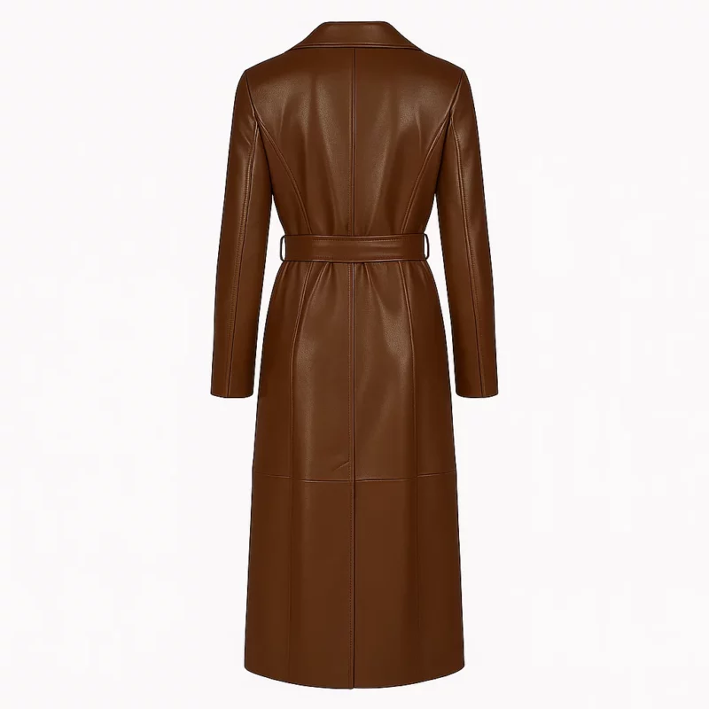 Winter Wonderland 2025 Bobbie Brown Leather Trench