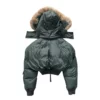Zara Larsson Up Close Puffer Hooded Jacket