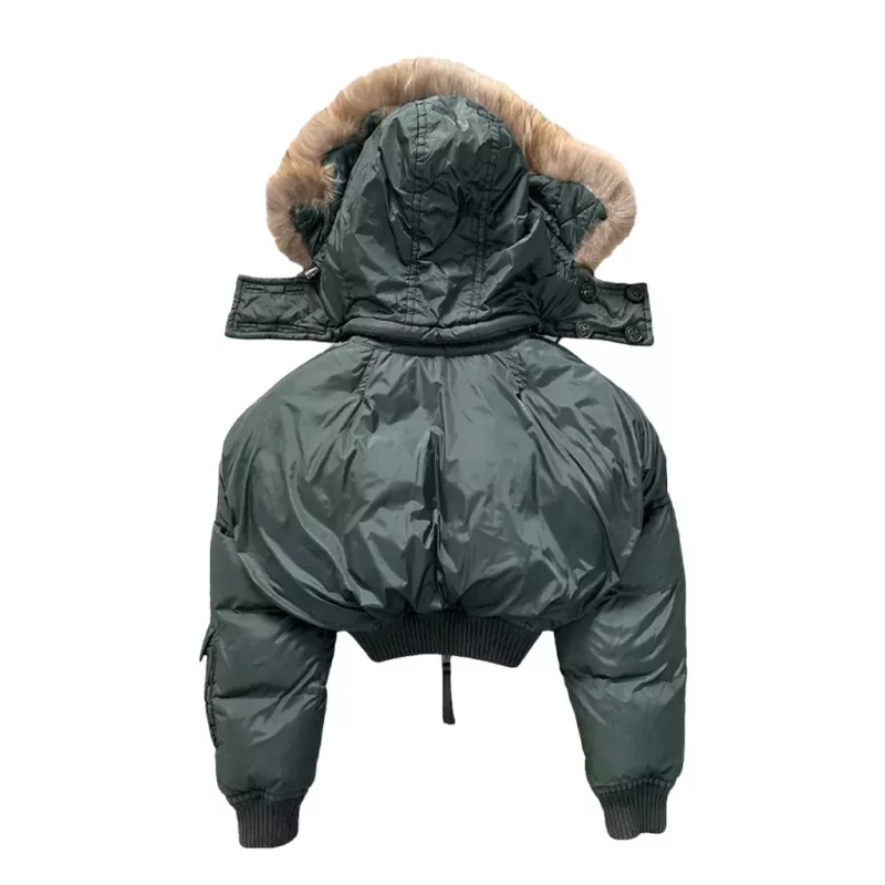 Zara Larsson Up Close Puffer Hooded Jacket