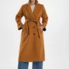 A Wild West Christmas Natalie Hall Emily Winters Wool Brown Coat