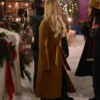 A Wild West Christmas Wool Brown Coat