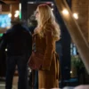 A Wild West Emily Winters Wool Brown Coat