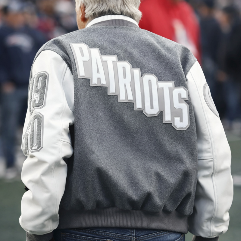 AFC Robert Kraft Grey Jacket