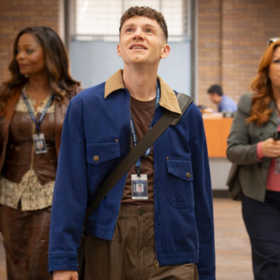 Abbott Elementary S05 Chris Perfetti Blue Jacket