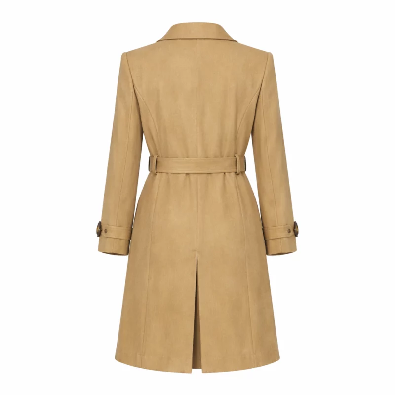 Alice Monroe Vanished Cuoco Brown Coat