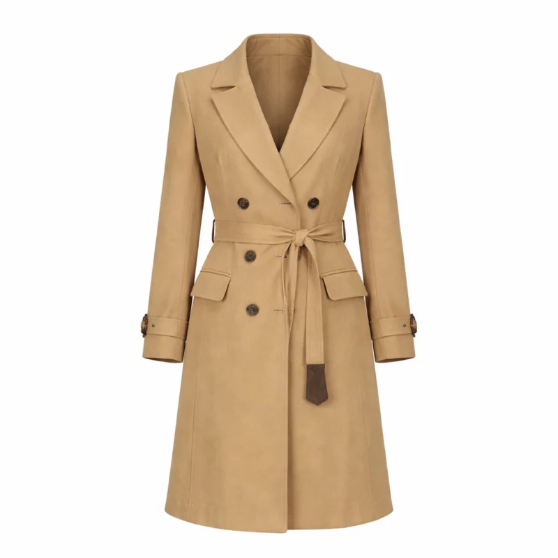 Alice Monroe Vanished Kaley Cuoco Brown Coat