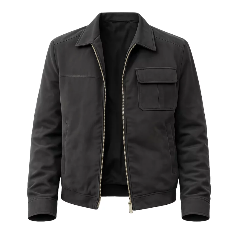 Angelo Doyle Memory of a Killer Patrick Dempsey Black Jacket