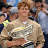 Australian Open 2026 Jannik Sinner Beige Jacket