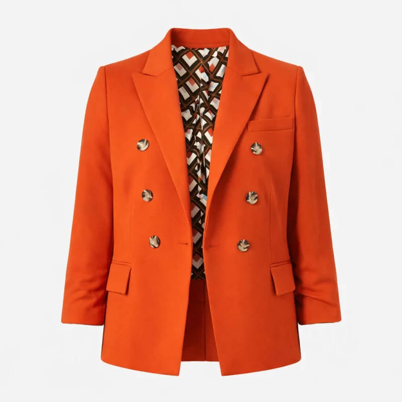 Ava Coleman Abbott Elementary S05 Janelle James Orange Blazer