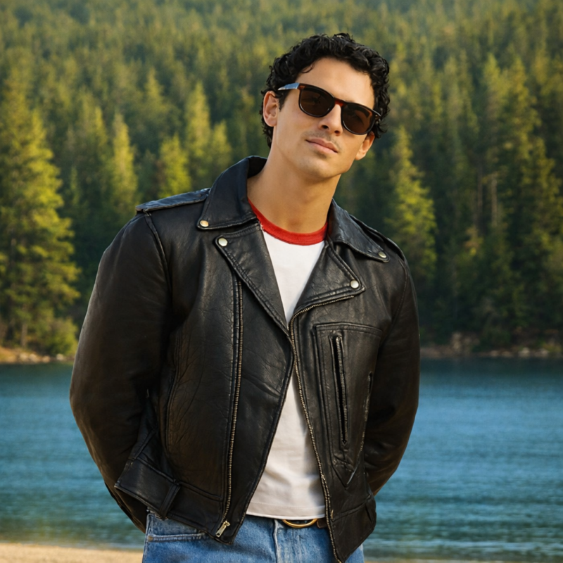Camp Rock 3 Joe Shane Gray Black Jacket