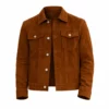 Camp Rock 3 Kevin Jonas Jason Gray Brown Jacket