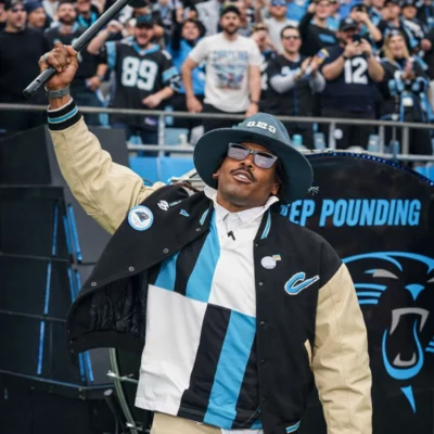Carolina Panthers Cam Newton Varsity Jacket