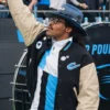 Carolina Panthers Cam Varsity Jacket