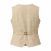 Cashero Kim Hye-Jun Min Suk Beige Vest