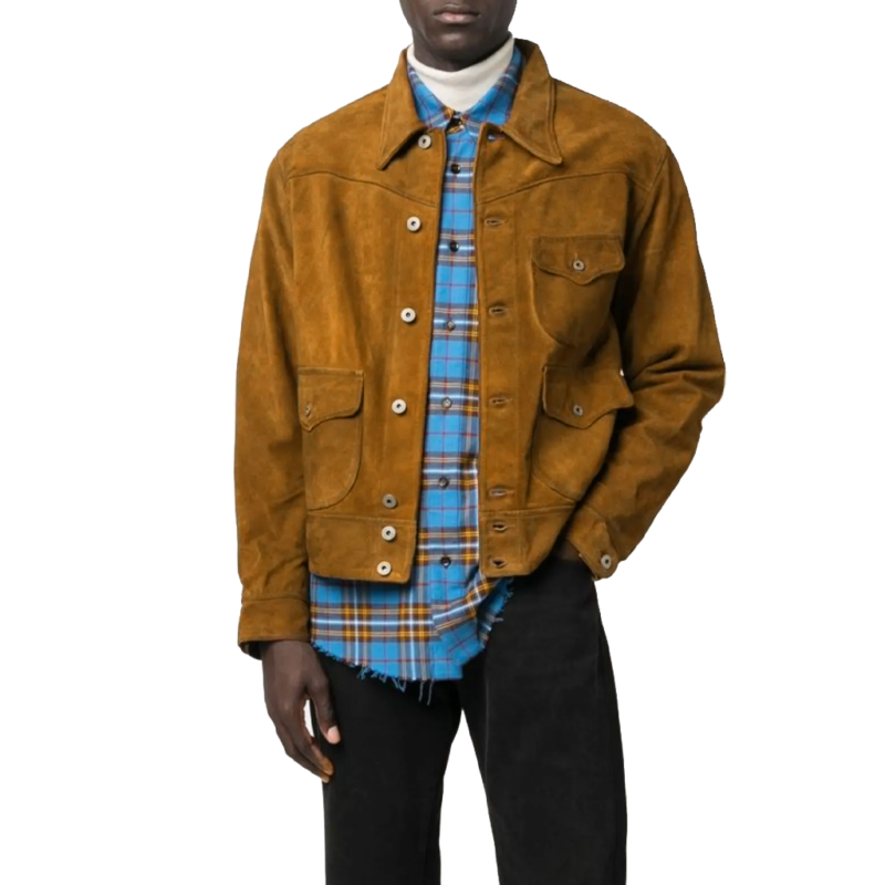 Charlie Landman S02 Guy Burnet Brown Jacket