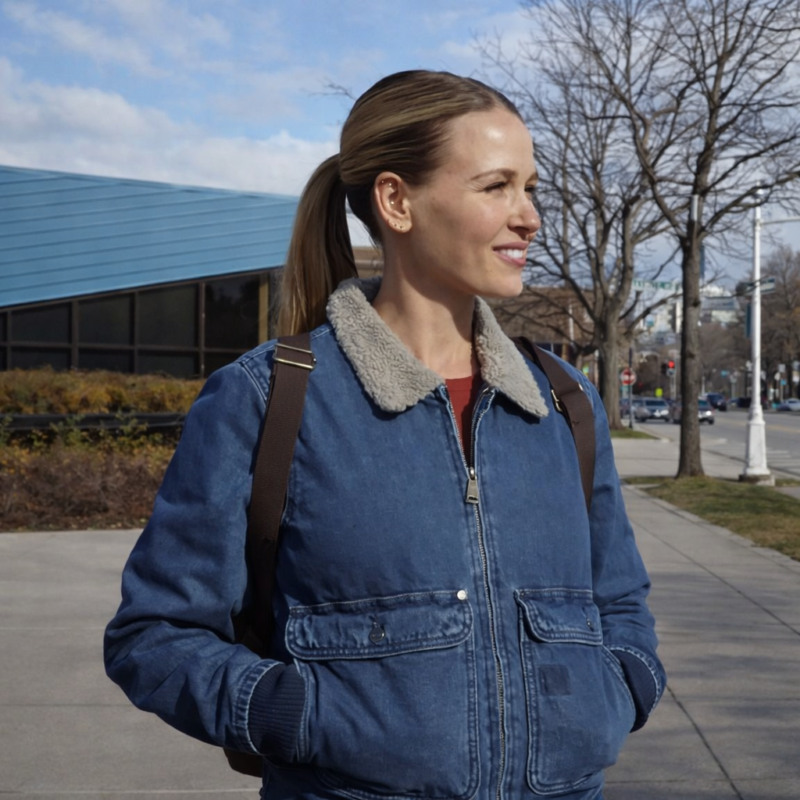 Chicago Fire S14 Jocelyn Hudon Novak Blue Jacket