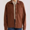 Chicago Fire S14 Randall McHolland Christian Stolte Brown Jacket