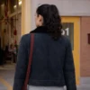 Chicago Fire S14 Violet Hanako Greensmith Black Jacket