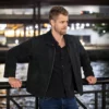 Chicago Med S11 Luke Mitchell Black Jacket