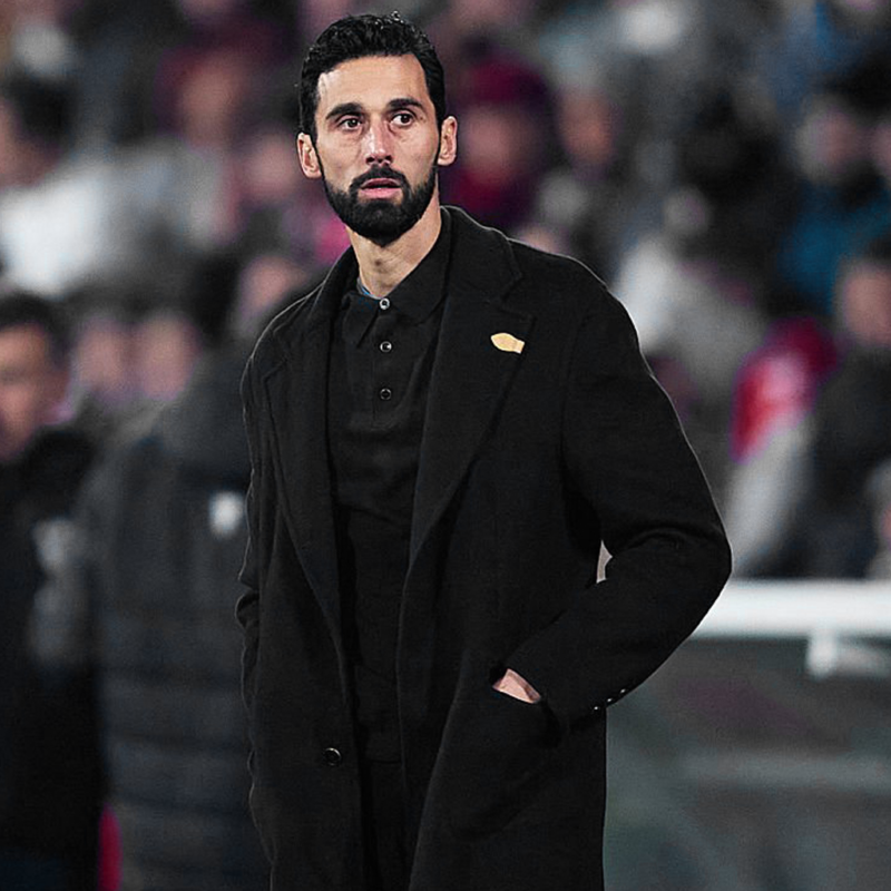 Coach Ãlvaro Arbeloa Black Coat