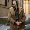 Danilo Abbruciati The Big Fake Edoardo Pesce Brown Coat