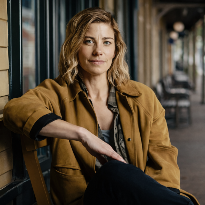 Dear Life Lillian Brooke Satchwell Brown Jacket