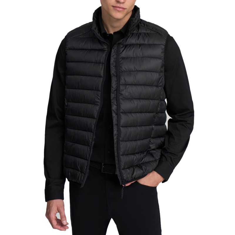 Derek McInnes Black Puffer Vest
