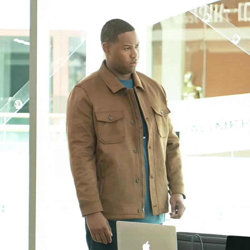 Dominic Abbott Elementary S05 Tennie Brown Jacket