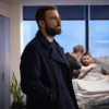 Dr. Oliver Wolf Brilliant Minds Zachary Quinto Coat