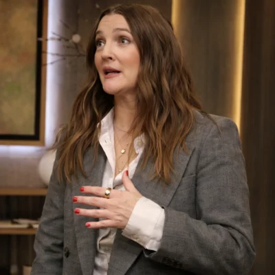 Drew Barrymore Show S06 Grey Blazer