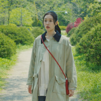 Dynamite Kiss Ahn Eun-Jin Beige Jacket