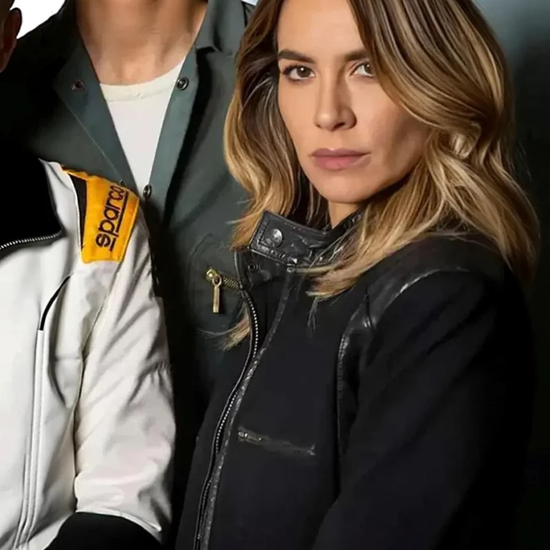 Elena Dionisi Motorvalley Giulia Michelini Black Jacket
