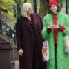 Elsbeth S03 Molly Price Purple Coat
