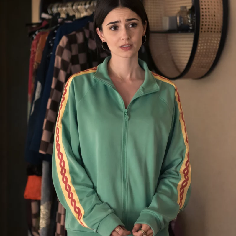 Emily in Paris S05 Lily Collins Track Jacket