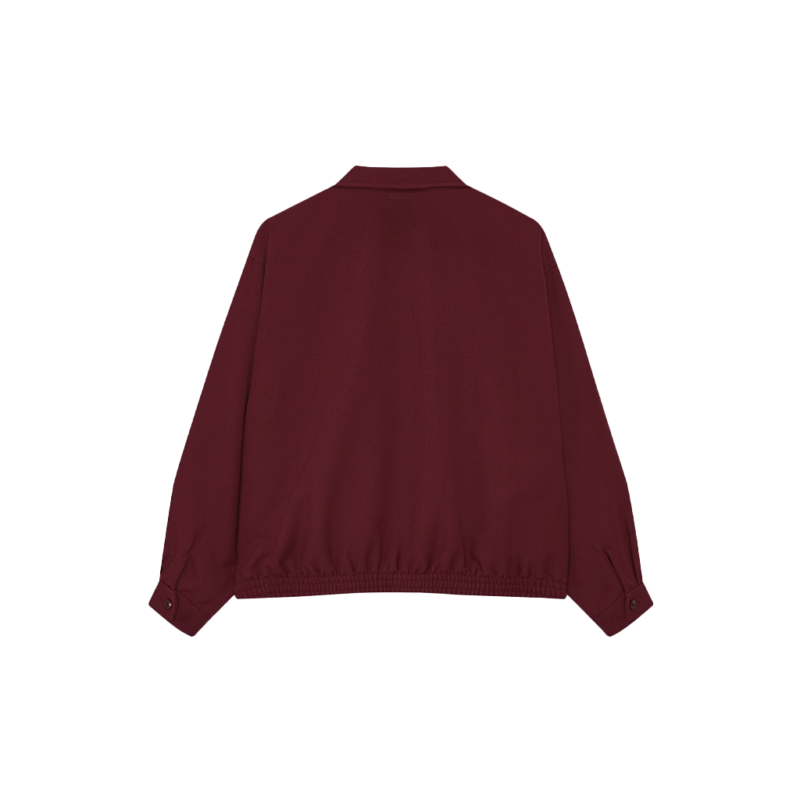 Euphoria Rue Bennett Zendaya Maroon Jacket
