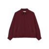 Euphoria S03 Rue Bennett Zendaya Maroon Jacket