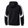 Fabio Grosso Black Track Hooded Jacket