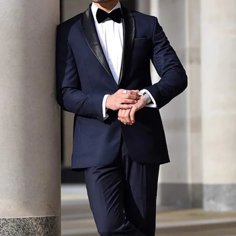 Finding Mr. Christmas Bennett Blue Suit